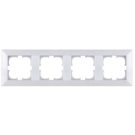 Cadre quadruple 4x blanc EXEN Odak