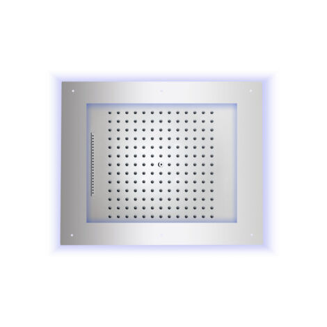 Cadre rétrofit à LED chromothérapie chromé pour plafonds de douche - Bossini HI0926030
