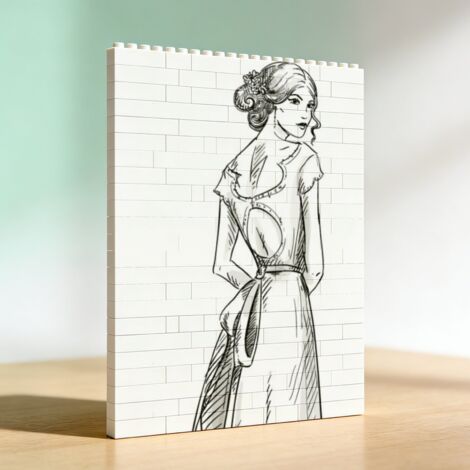 Cadre  romantique, cadeau pour saint valentin