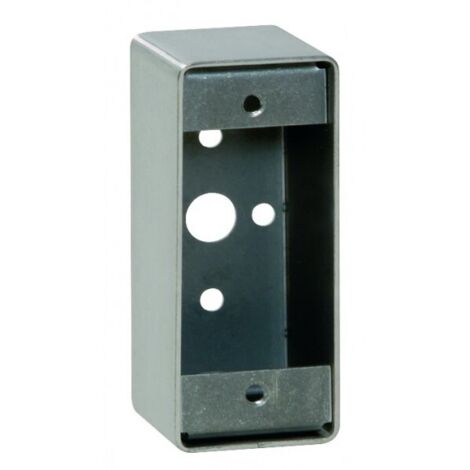 Cadre saillie avec visière pour bouton poussoir CSBP AIPHONE 120904