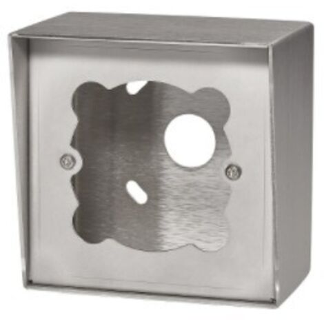 Cadre saillie Inox avec visière pour façade VIG60 - AIPHONE CSBP60 120190