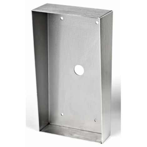 Cadre saillie inox avec visière pour façades fdb1,fdb2 & fdb4 SKDB AIPHONE 118722