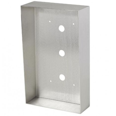 Cadre saillie inox avec visière pour ixdvfl & ixssal CSIXVAL AIPHONE 130361