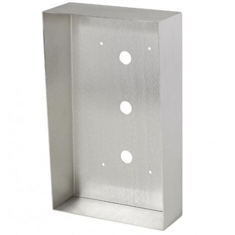 Cadre saillie inox avec visière pour ixdvfl & ixssal CSIXVAL AIPHONE 130361