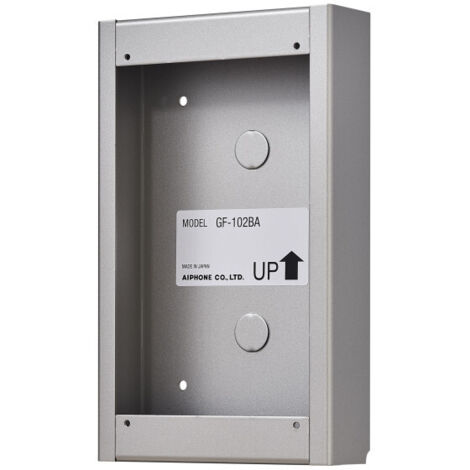 Cadre saillie sans visière 2 modules pour gamme gf-gh & gt GF102B AIPHONE 111033
