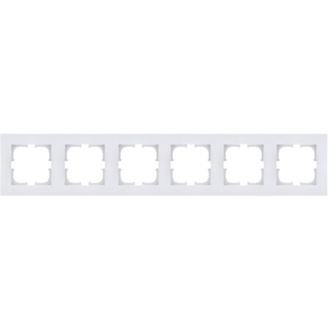 Cadre sextuple 6x blanc EXEN KARELL