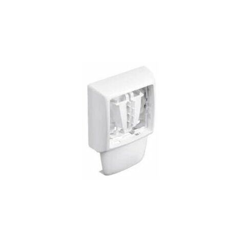 Cadre Simple pour appareillage en saillie - 15 mm - 10 Pièces - pour moulures Keva - 1 poste - 11831 - Planet Wattohm