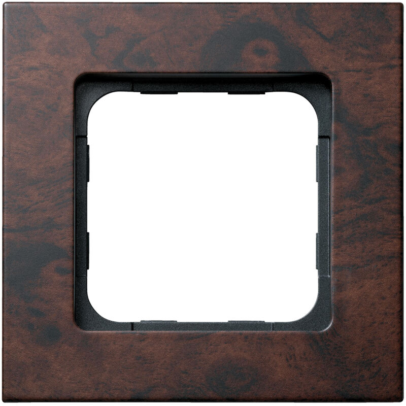 Somfy - Cadre smoove noyer