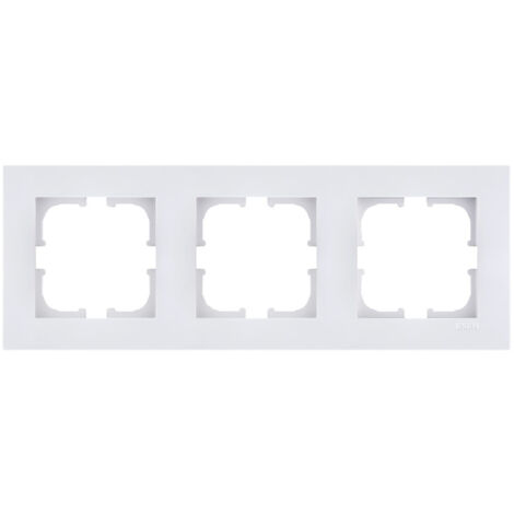 Cadre triple 3x blanc EXEN KARELL
