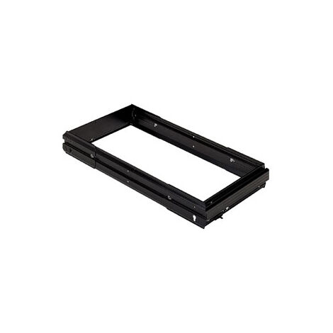 Cadres à dossiers suspendus largeur extensible - Largeur maxi : 584 mm - Largeur mini : 394 mm - Décor : Noir - HETTICH