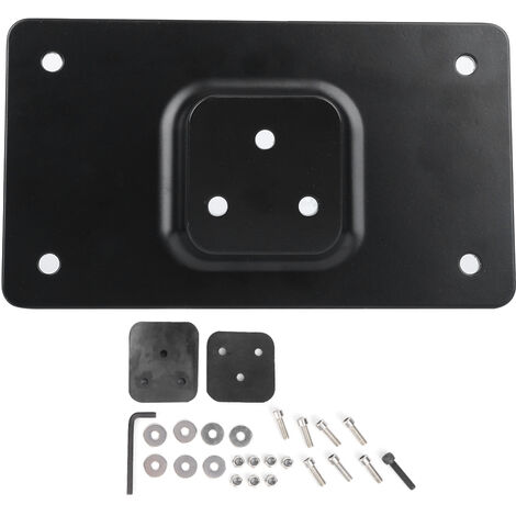Cadres de support de support de montage de plaque d'immatriculation pour moto 17,5x10cm