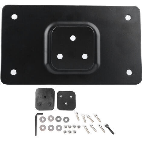Cadres de support de support de montage de plaque d'immatriculation pour moto 17,5x10cm