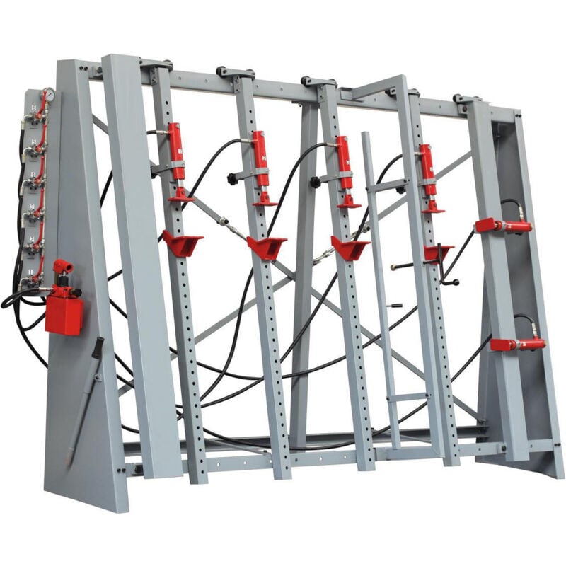 Holzmann - Cadreuse hydraulique manuelle 6 vérins