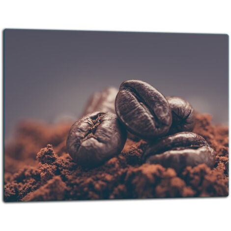 Caf de la plaque de verre 52x40 Caf