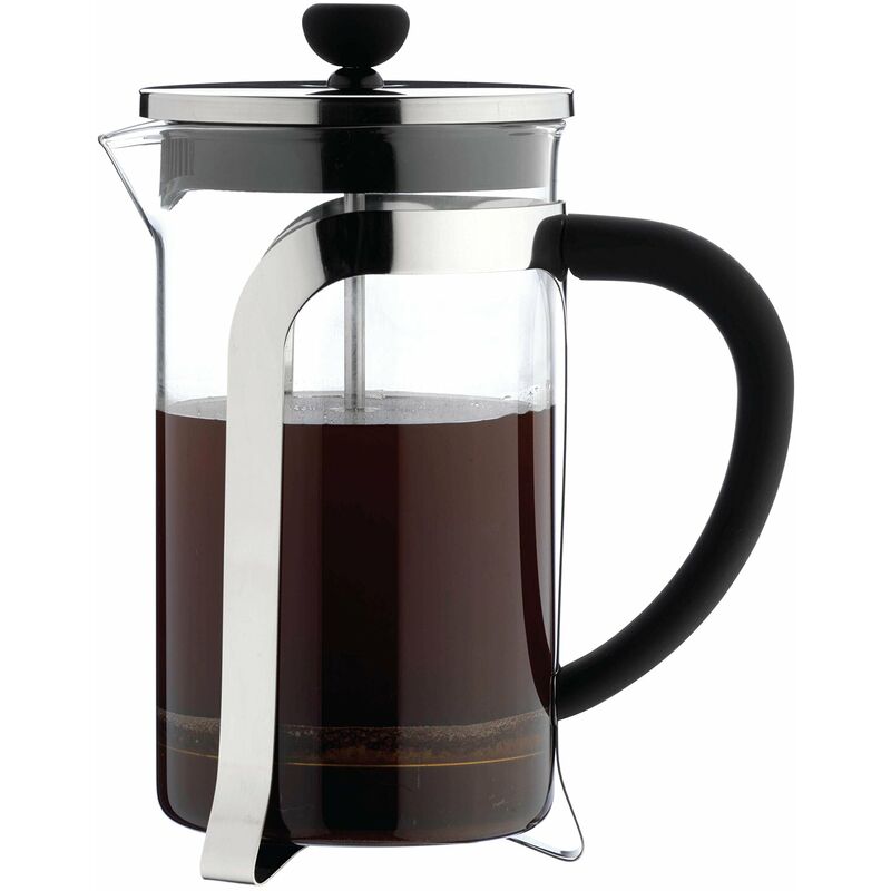 Image of Café Ole 3-Cup Mode Vetro caffettiera Fresh Coffee Maker, Cromato, 350 ml, Vetro, Chrome, 8 Cup (1000ml)