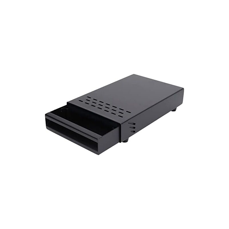 Café Knock Box Café Knock Box Tiroir En Acier Inoxydable Épaissie Boîte De Poudre De Résidus De Café pour Magasin De Ménage (Noir)