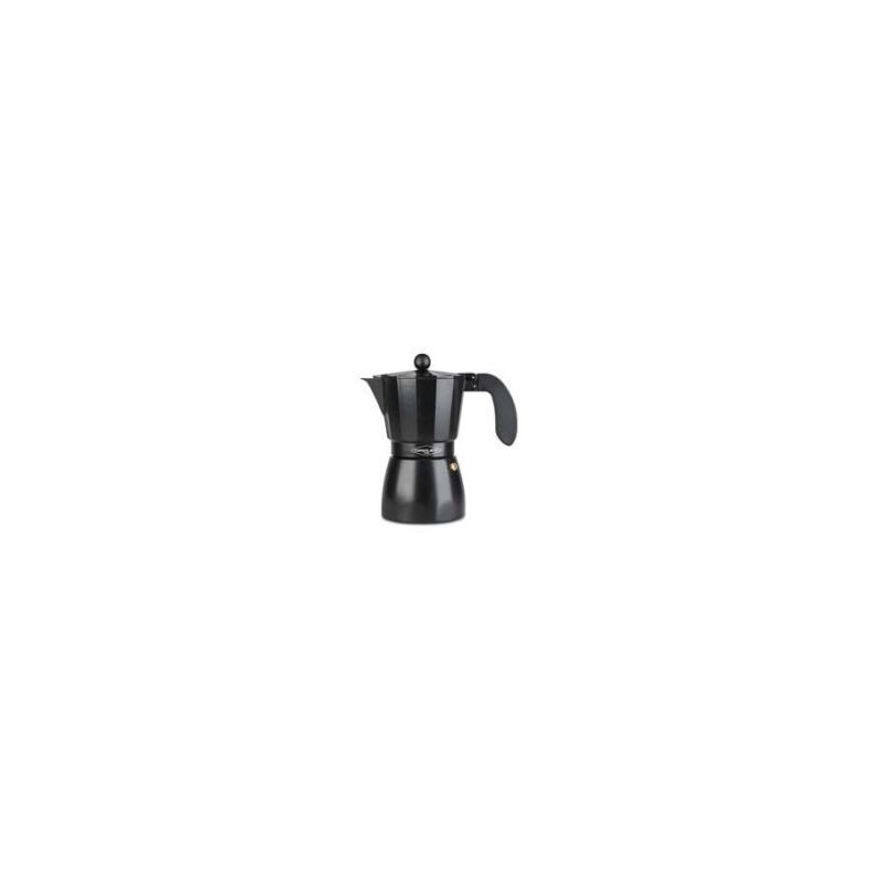 

Cafetera negra Oroley Touareg 1 taza