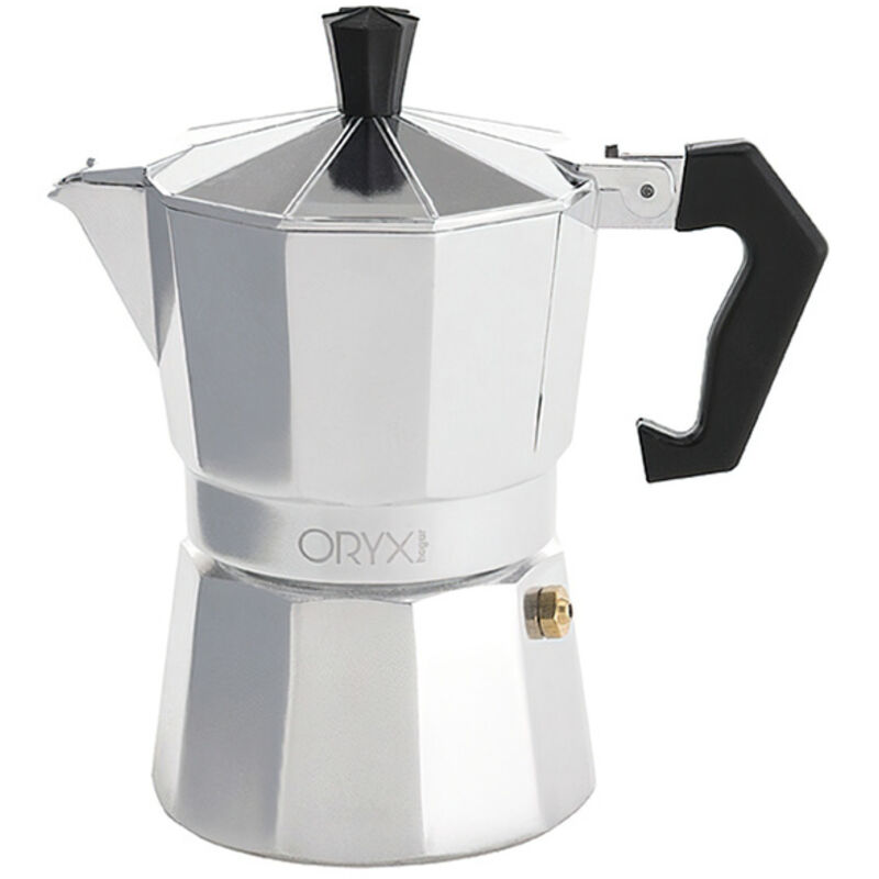 Oryx - Cafetera Aluminio 3 Tazas (150 Ml.) Classic