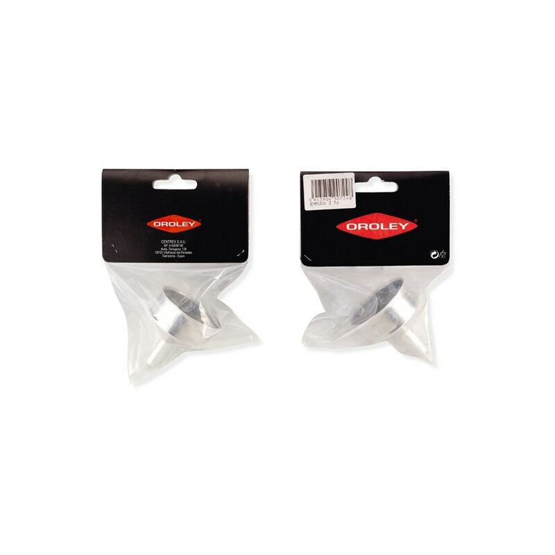 

MIBRICOTIENDA oroley rec embudo aluminio cafetera 6 tazas bl 151010200