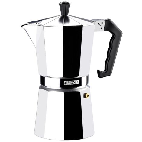 CAFETERA MONIX-BRA VITRO-NOIR M640001 1 TAZA BLACK