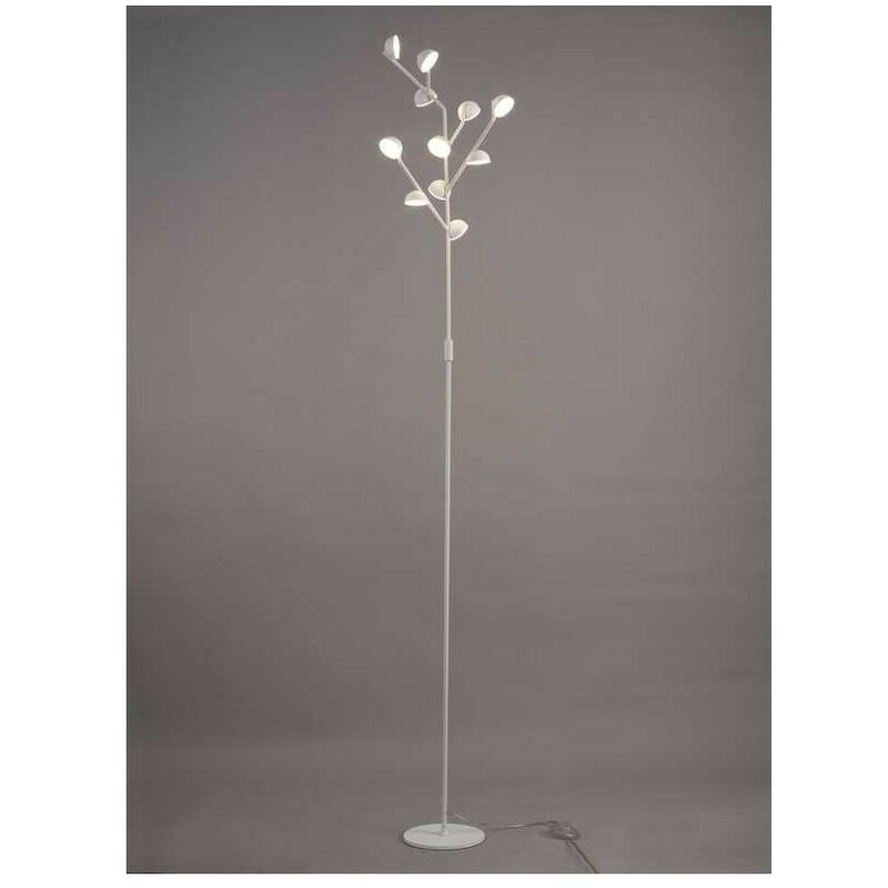 

Lámpara de Pie con led integrado modelo ADN blanco