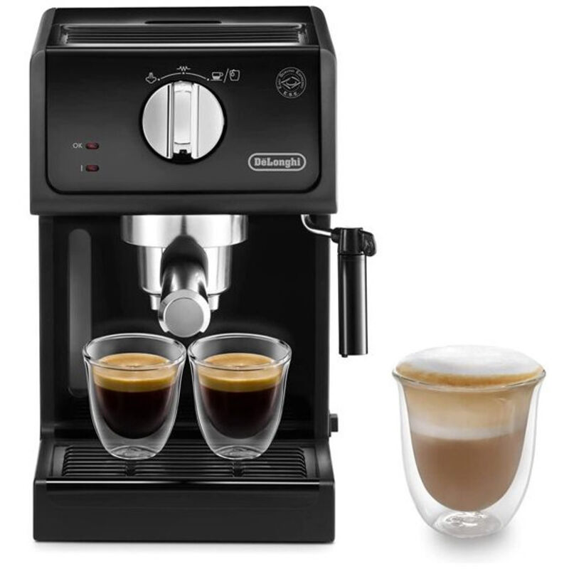 De'Longhi - Cafetera Espresso Negra De 15 Bares - Ecp3121 - Delonghi -