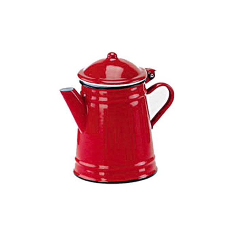 

CAFETERA CONICA ROJA 1 L18x18 CM