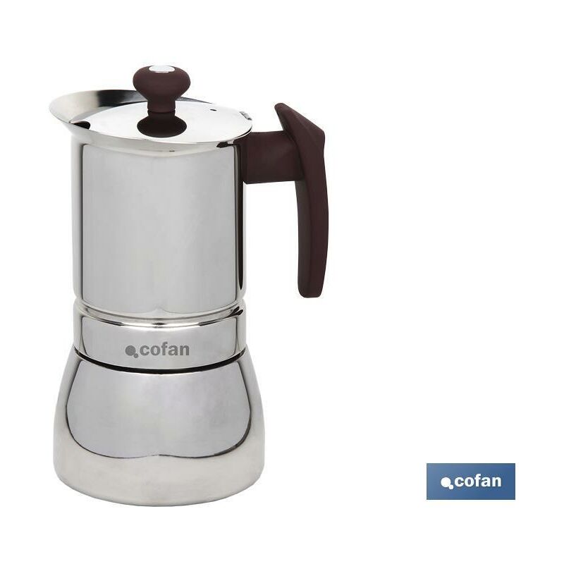 

Cafetera Constanza 9 Tazas Acero Inox