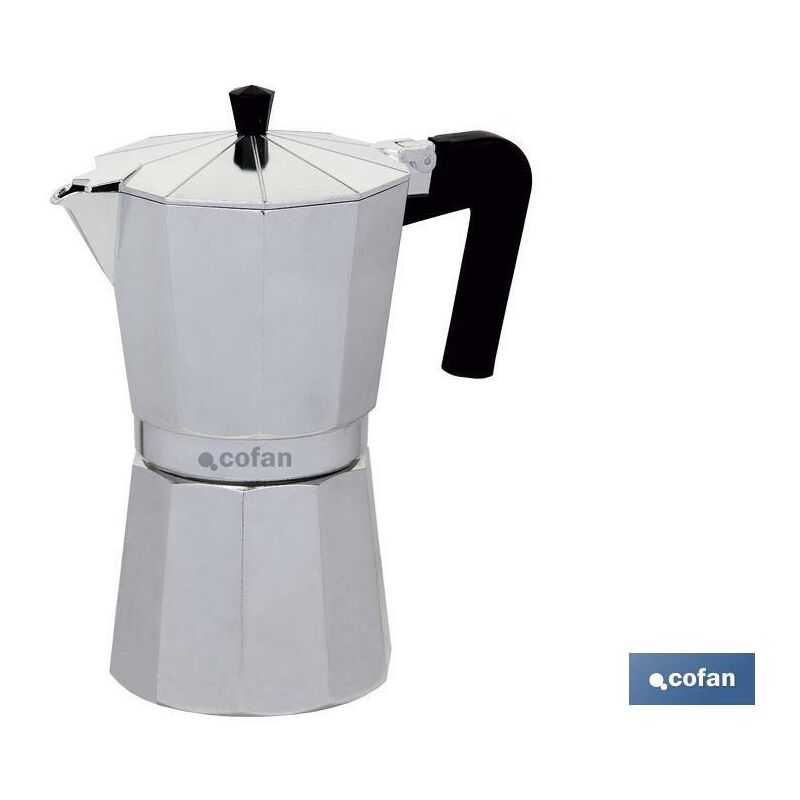 Cafetera Modelo Provenza | Fabricada En Alumino | Para Inducción | Cafetera Cofan En Oferta Bricolajeonlinees - Cafetera Provenza Aluminio Induc 12 Tazas