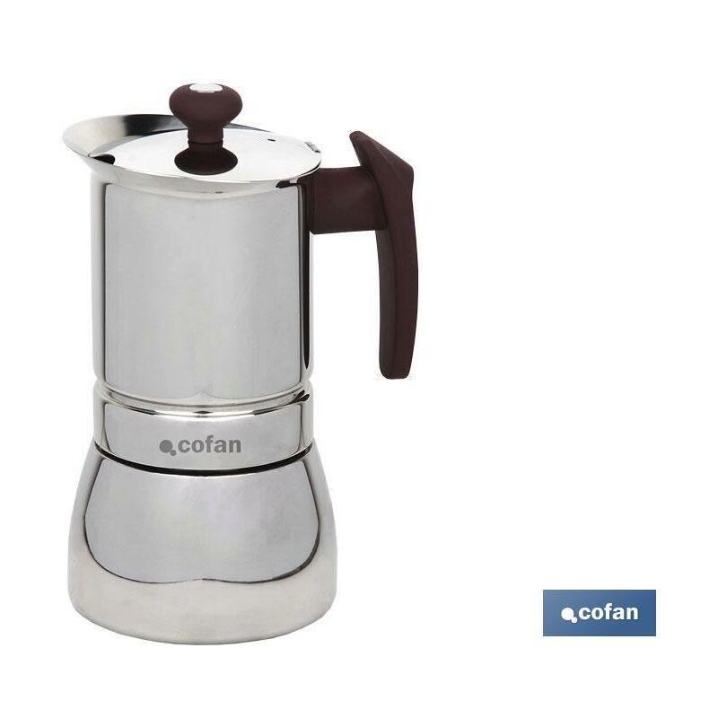 Bricolajeonlinees - Cafetera Constanza 6 Tazas Acero Inox