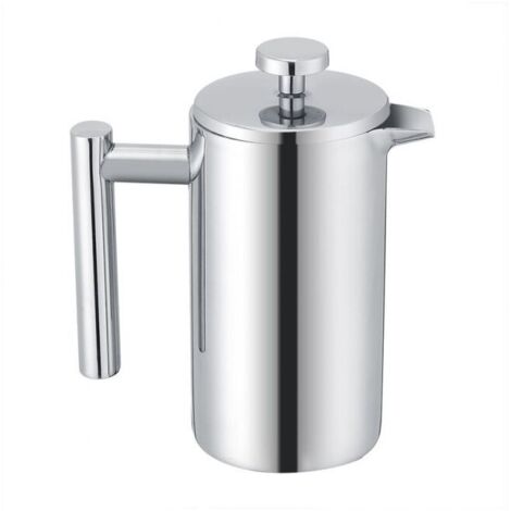 Cafetera de acero inoxidable de doble pared   de 350 ml