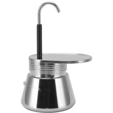 Cafetera de acero inoxidable de estilo italiano
