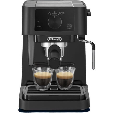 DELONGHI Cafetera de cápsulas de 2 tazas De Longhi Stilosa Advanced EC235, 1100 W, color negro