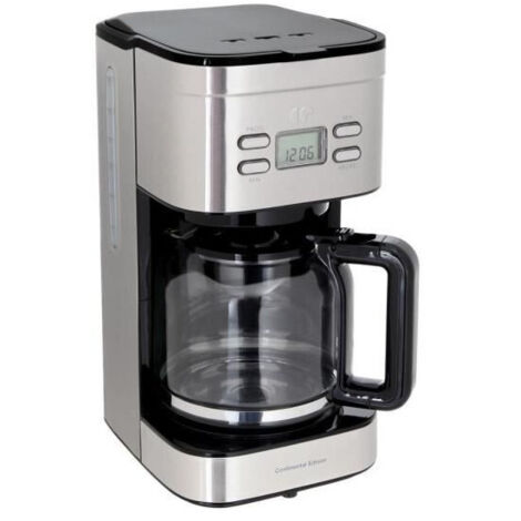Cafetera de filtro programable CONTINENTAL EDISON - CECF12TIX - 1,25 L - Acero inoxidable