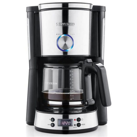 Cafetera de filtro programable de 10 tazas 1000w - 4826 - severin -