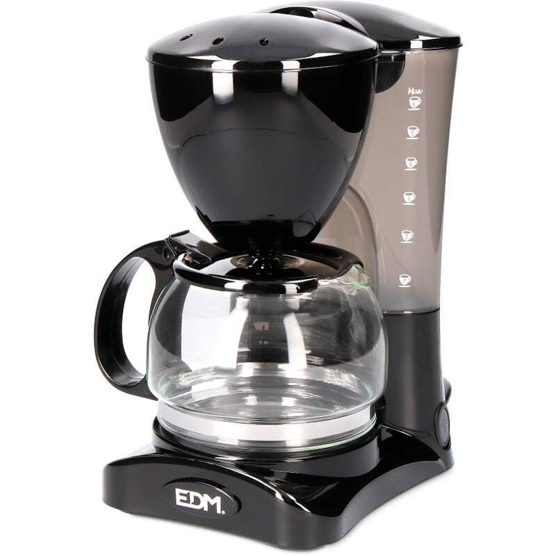 Edm - Cafetera De Goteo 6 Tazas 550W 16,5X12,5X24Cm