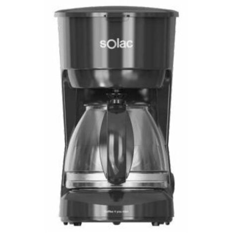 Cafetera de Goteo Automática SOLAC CF4037 Coffee4You mini   Negr