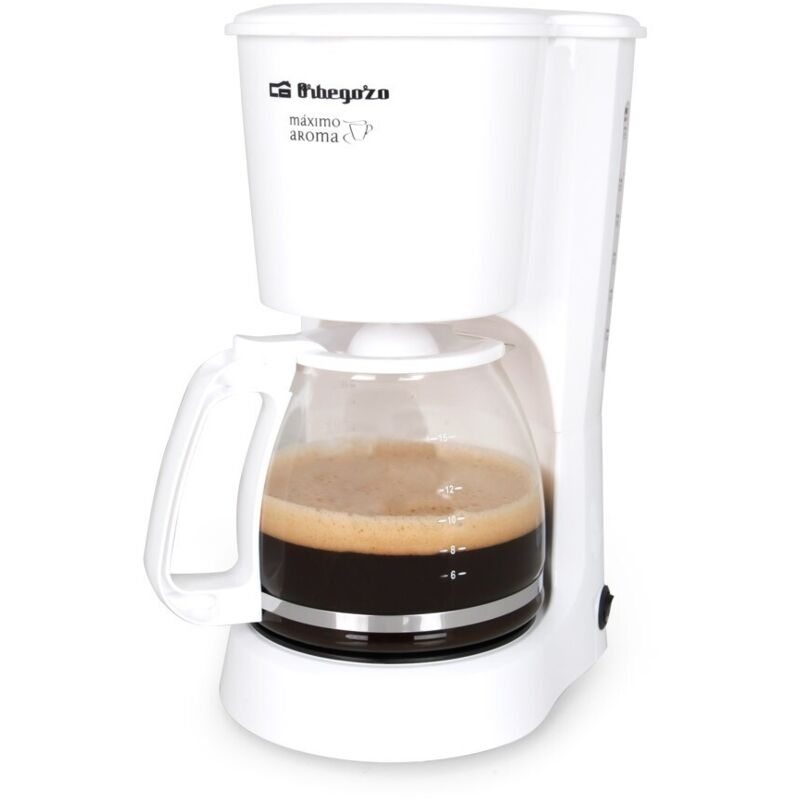 Cafetera Goteo Blanca 800W 15Tz. Orbegozo En Oferta Cafetera Filtro Orbegozo Gc4023B 15T