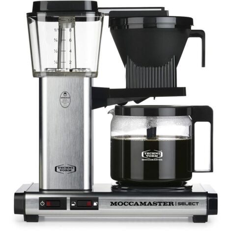 Cafetera de Goteo Moccamaster Negro Acero 1520 W 1,25 L