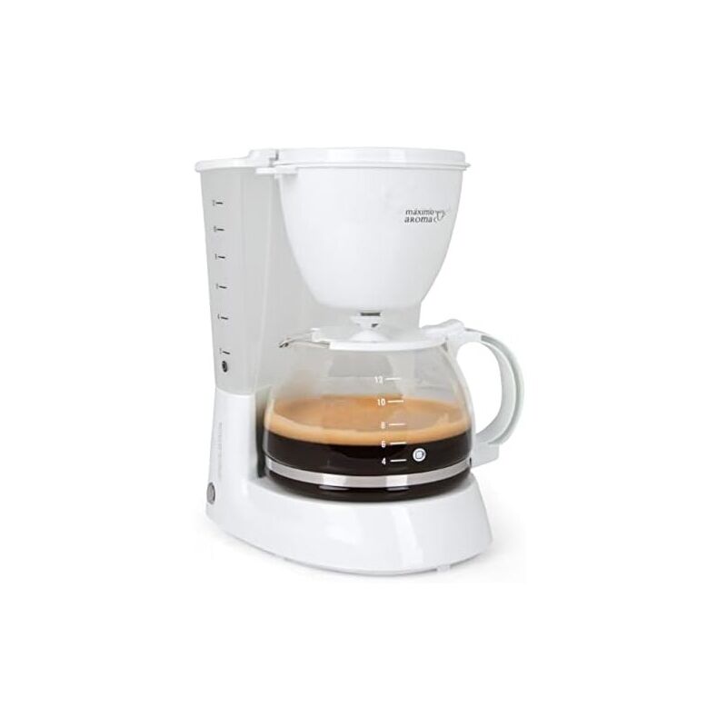 

Cafetera de goteo Orbegozo. Capacidad de 12 tazas. Capacidad de 1,3 L. Mantiene el café caliente 30 min.