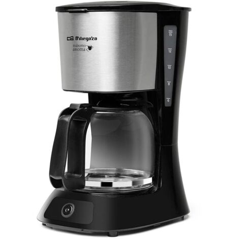 Cafetera de Goteo Orbegozo CG 4515/ 15 Tazas/ Negra