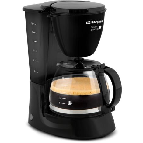 Cafetera de Goteo Semi-automática ORBEGOZO CG 4060 N Negro
