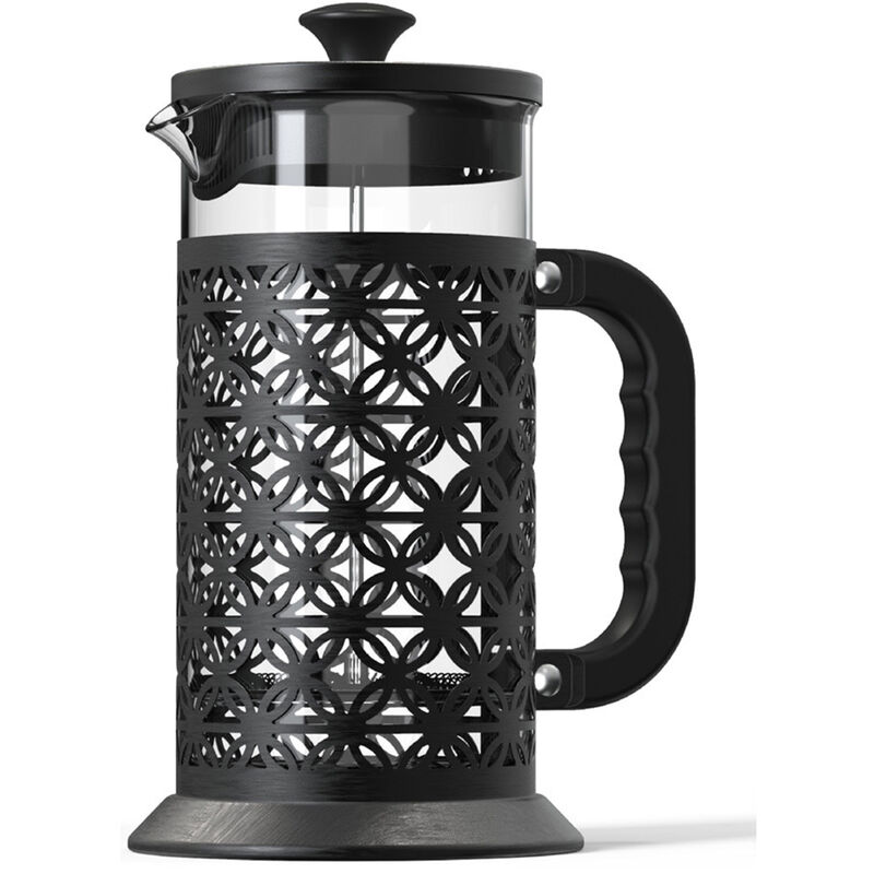 Cafetera De Prensa De 1000Ml Resistente Al Calor, Cafetera Manual De Borosilicato, Tetera De Acero Inoxidable 304, Prensa De Café Doméstica, Tipo 2 En Oferta Lifcausal - Cafetera De Prensa De 1000Ml Resistente Al Calor, Cafetera Manual De Borosilicato, Tetera De Acero Inoxidable 304, Prensa De Café
