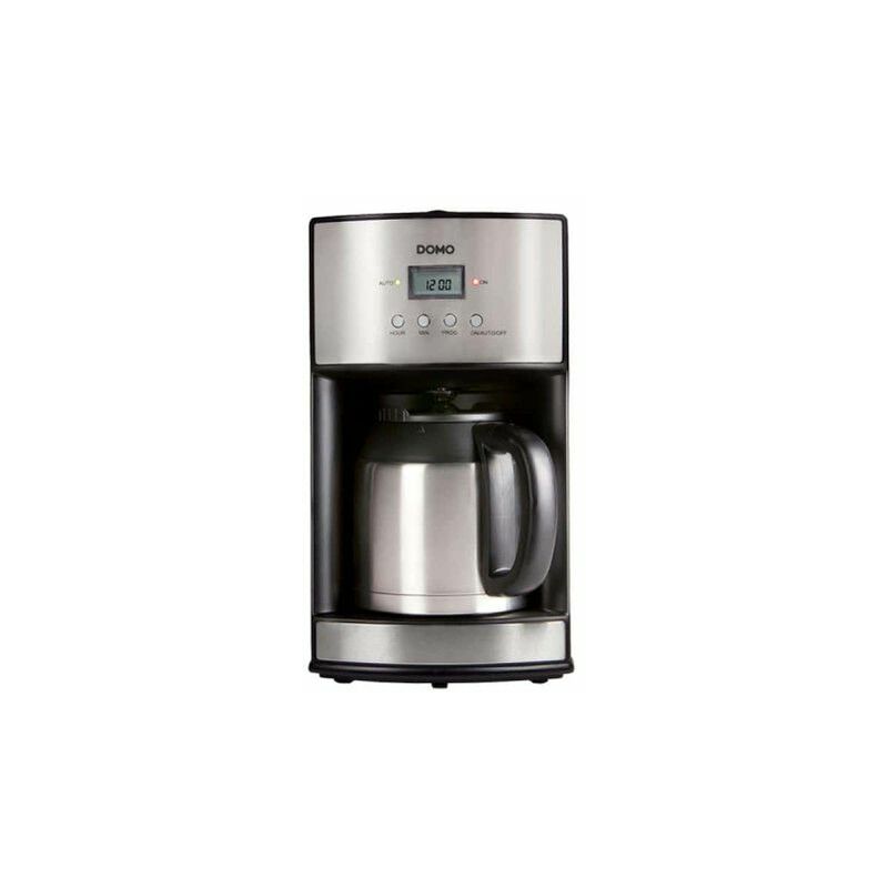 

Cafetera DOMO - Acero inoxidable - 1,2L DO474K - Chrome