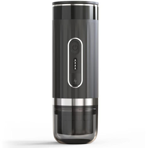Cafetera espresso eléctrica portátil 3 en 1 CM-2088, recargable por USB-C, 80 ml