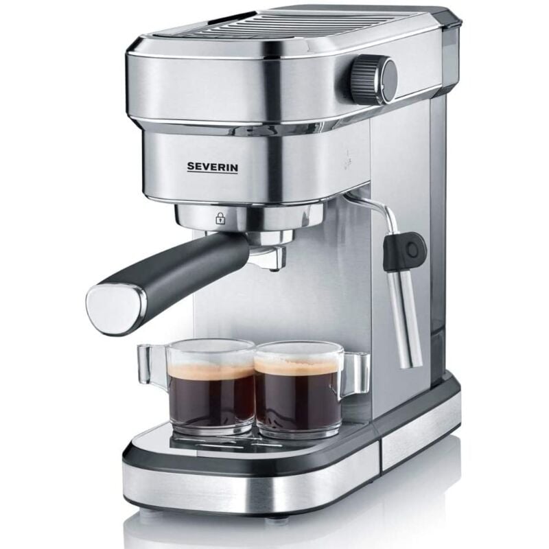 Severin - Cafetera Espresso Espresa Ka 5994 Inox En Oferta Cafetera Espresso Espresa 1,1 L Severin Ka 5994 Acero Inoxidable Cepillado 1.350 W