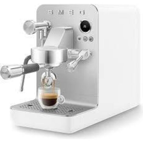 Cafetera Express de Brazo Smeg EMC02WHMEU Blanco 1350 W 1 L