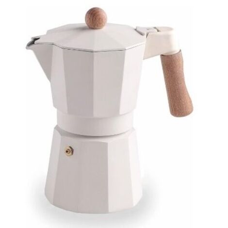 CAFETERA EXPRESS TRENTO WHITE 9 TAZAS - LACOR