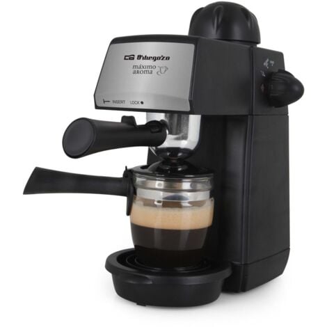 Cafetera Expresso Manual 5 Bares ORBEGOZO EXP 4600 REF 16782 Negr