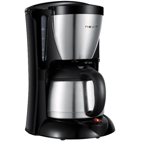 CAFETERA FILTRO NEVIR NVR1133TCM 12T NEGRO INOX